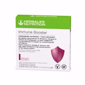 Immune Booster Συμπλήρωμα Διατροφής χωρίς σουκραλόζη, 21 φακελάκια